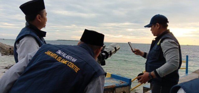 Tim Falakiyah JIC: Posisi Hilal di Bawah Ufuk