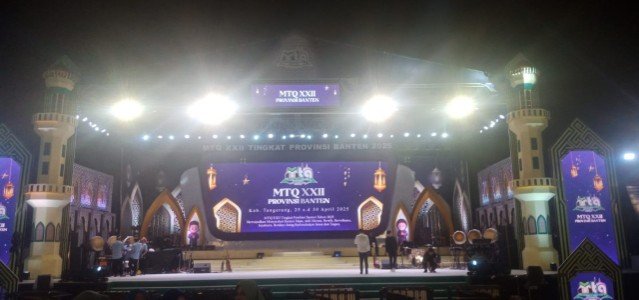 MTQ XXII Tahun2025 Banten Resmi Dibuka, Kabupaten Tangerang Jadi Tuan Rumah