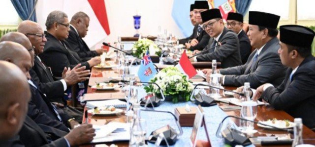 Presiden Prabowo Tegaskan Komitmen Perkuat Kerja Sama Indonesia-Fiji