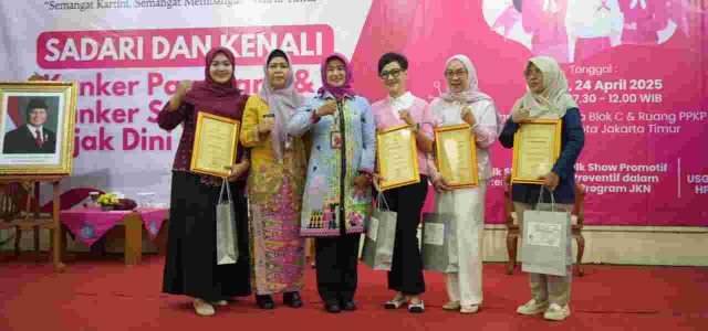 600 Peserta Ikuti Talk Show Sadari Kenali Kanker Payudara dan Kanker Serviks Sejak Dini
