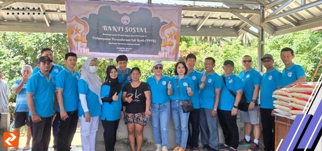 PPTK Berbagi Kasih di Hari Raya Idul Fitri 1446 H