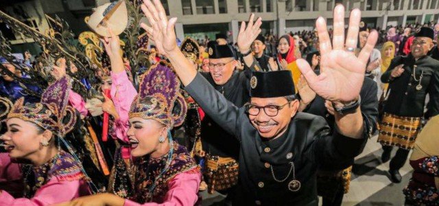 Tampilan Budaya Tangerang Sukses Pukau Masyarakat di Surabaya