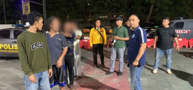Empat Pak Ogah Diamankan Polsek Cengkareng dalam Operasi Berantas Jaya