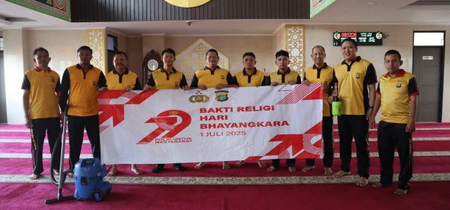 Safari Religi Polri Untuk Masyarakat Warnai Peringatan Hari Bhayangkara ke-79 di Jakarta Barat