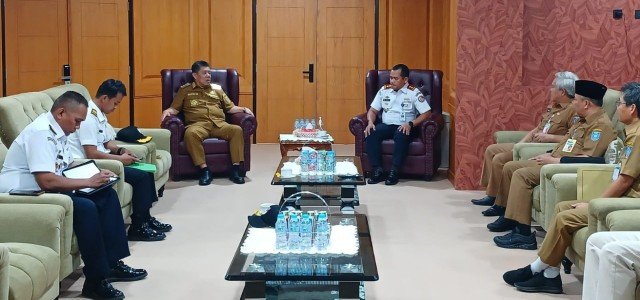 Bakamla RI Babel dan Pemprov Babel Tingkatkan Koordinasi Pengamanan Laut