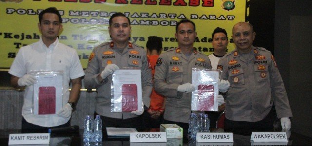 Polsek Tambora Tangkap Pelaku Curanmor, Ternyata Buronan Kasus Pembunuhan