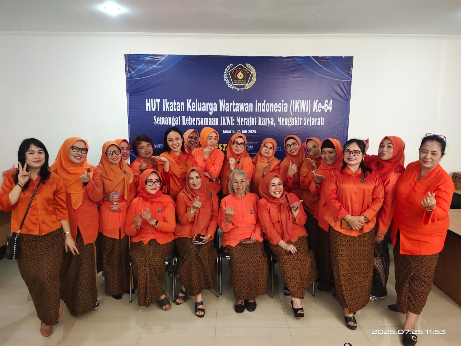 Pengurus IKWI Pusat Rayakan HUT Ke-64 Secara Sederhana