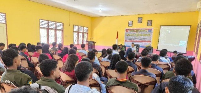 Cegah Tangkal Radikalisme, Satgas TMMD Kodim 1506/Namlea Sosialisasi di SMK N 3 Buru Selatan