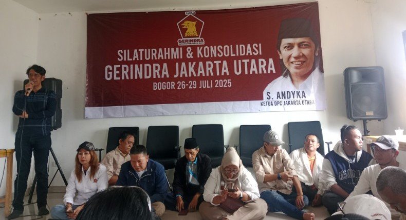 Silaturahmi dan Konsolidasi Gerindra Jakarta Utara Dihadiri Seluruh Pengurus PAC