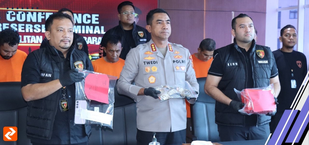 7 Tersangka Sindikat Pencurian Rumah Kosong Dibekuk Polisi di Jakarta Barat