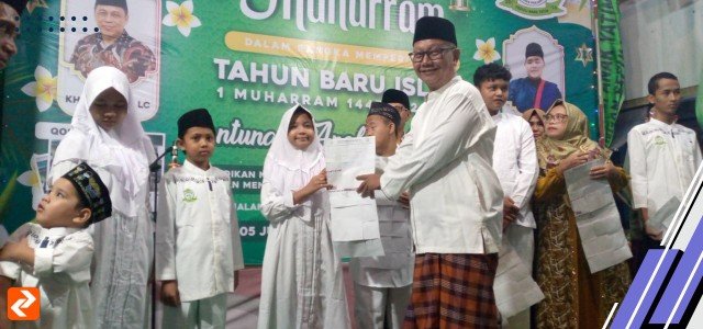 Gebyar Muharram 1447 H: Yayasan Peduli Anak Yatim Penjaringan 10 Gelar Santunan