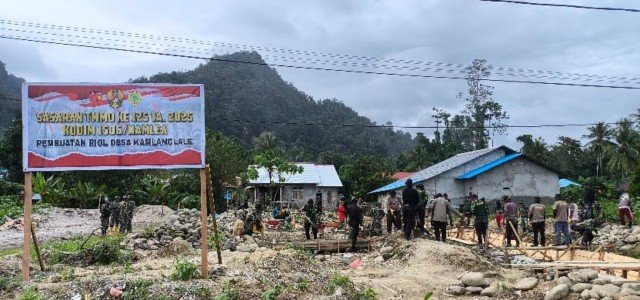 TMMD Ke-125 Kodim 1506/Namlea Picu Pembangunan di Buru Selatan