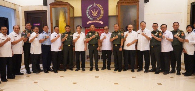 Panglima TNI Audiensi Dengan Ketum PEPABRI di Jakarta