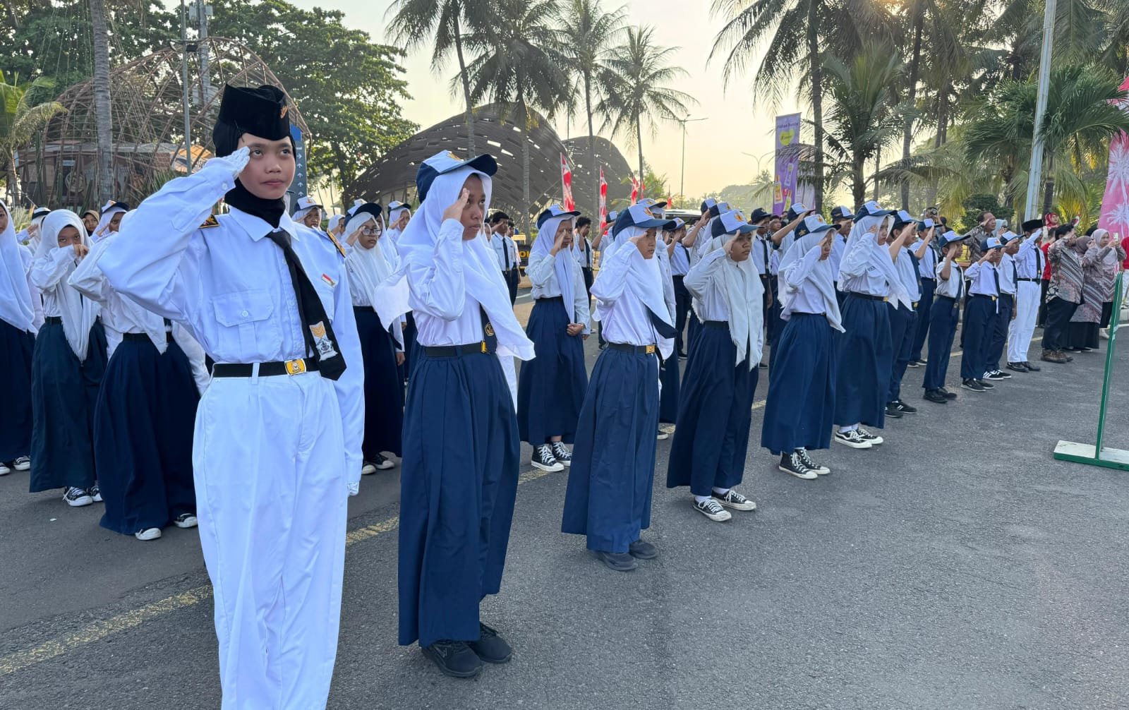 Upacara Peringatan Kemerdekaan RI ke-80 di Symphony of The Sea Ancol