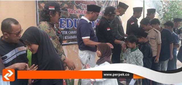 Grib Jaya Se-kecamatan Kembangan Gelar Santunan Anak Yatim