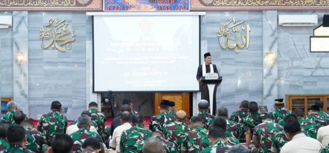Peringati Maulid Nabi, Panglima TNI Ajak Prajurit TNI Teladani Akhlak Rasulullah SAW