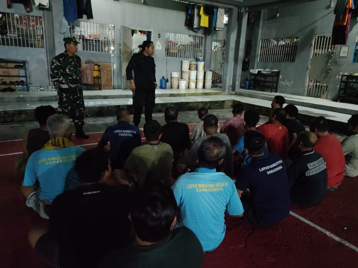 LPN Samarinda Gelar Razia Gabungan TNI-Polri, Dipimpin Kalapas untuk Perkuat Keamanan Lapas
