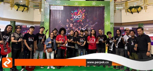 HUT GCI Ke-16 di Taman Palem Mall Sukses, Penampilan Puguh Kribo Bikin Terpesona