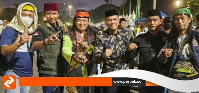 Para Jawara Betawi Hadiri Reuni Akbar 212 di Monas