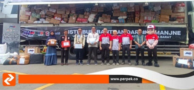 JNE Peduli Salurkan Lebih dari 500 Ton Logistik Untuk Korban Bencana di Sumatera