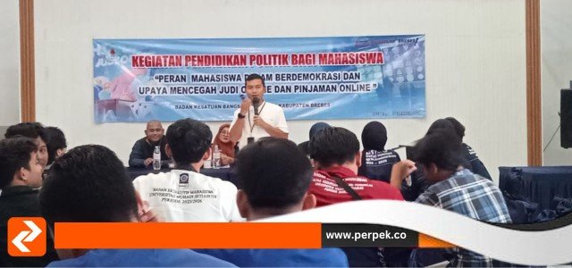 Pendidikan Politik Mahasiswa Brebes: Fokus Demokrasi, Pencegahan Judol dan Pinjol