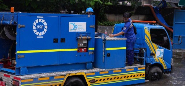 72 Pompa Stasioner dan 22 Pompa Mobile Kerja Maksimal, Beberapa Ruas Jalan di Jakarta Utara Sudah Surut