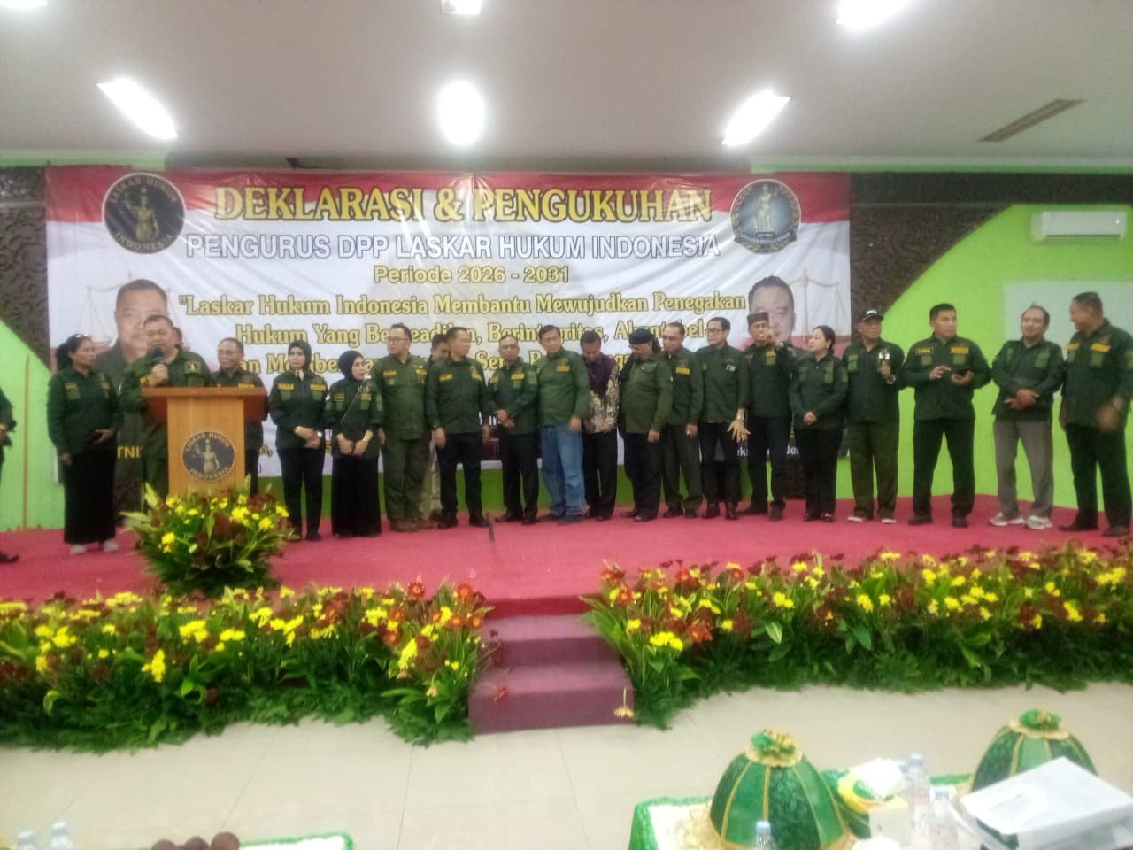 Laskar Hukum Indonesia Kukuhkan Pengurus DPP 2026–2031, Siap Kawal Penegakan Hukum Berkeadilan