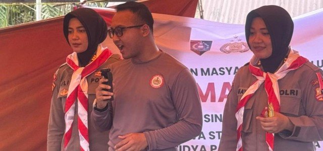 Bantu Warga Terdampak Banjir di Aceh Utara, Mahasiswa STIK Polri Angkatan 83 Laksanakan Trauma Healing