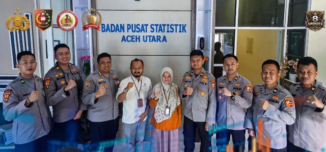 Mahasiswa STIK Angkatan 83 Laksanakan Kegiatan Mitigasi Bencana Kolaborasi dengan BPS di Aceh Utara