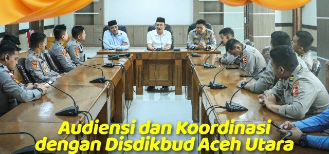 Mahasiswa STIK Angkatan 83 Laksanakan Audiensi dan Koordinasi di Kantor Bupati Aceh Utara