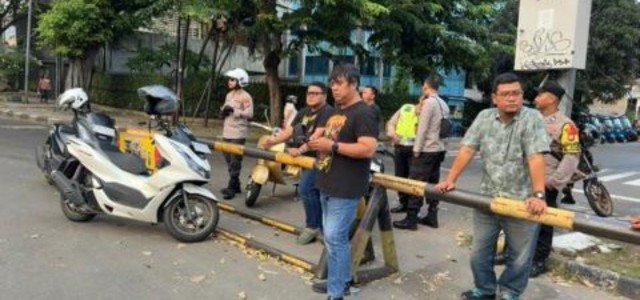Antisipasi Aksi Konvoi, Polisi Lakukan Pemantauan di Titik Strategis Tamansari