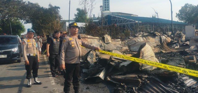 Polisi Selidiki Penyebab Kebakaran di Tegal Alur Jakarta Barat