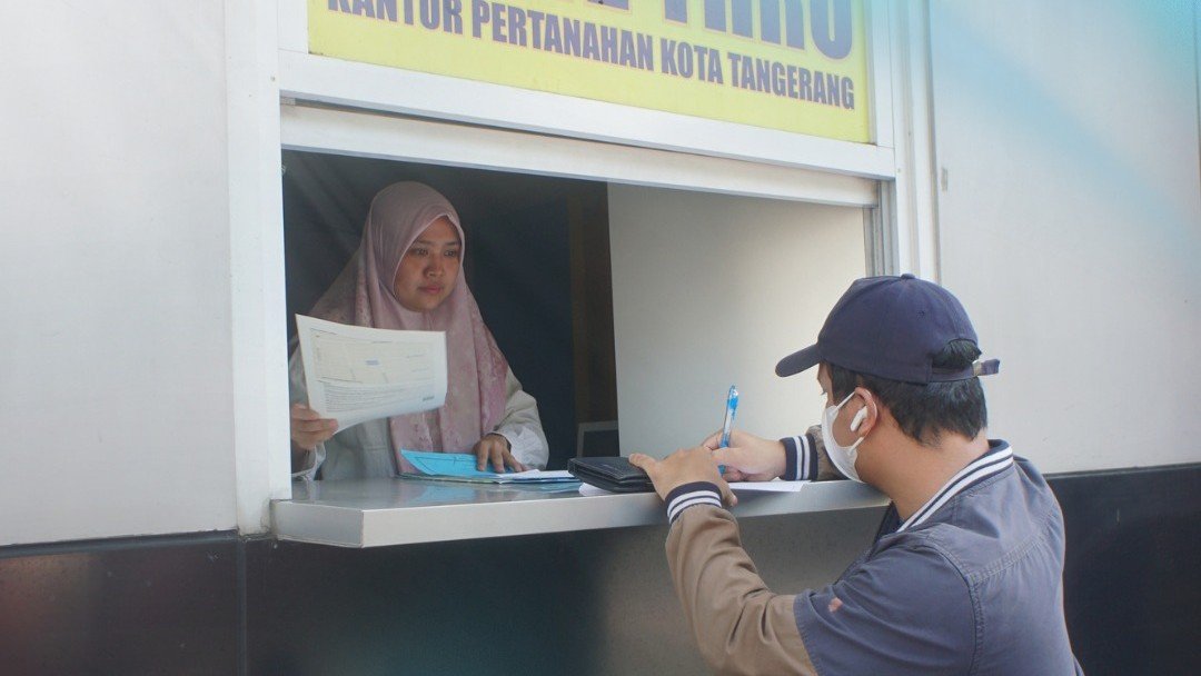 Tingkatkan Pelayanan masyarakat, BPN Kota Tangerang Gencarkan Layanan Drive Thru