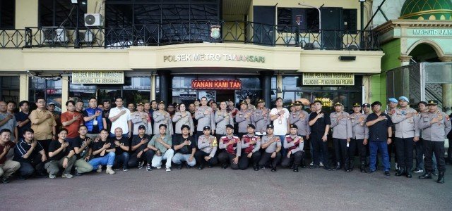 Wakapolres Metro Jakarta Barat Beri Arahan Langsung kepada Personel Polsek Tamansari, Ini Pesannya!