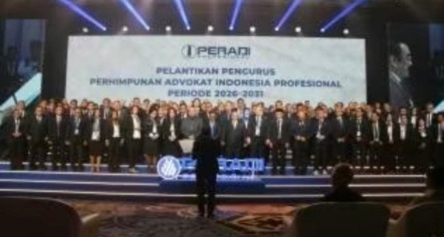 PERADI Profesional Lantik Pengurus 2026-2031, PRESIDEN WPO Diangkat Sebagai Wakil Presiden