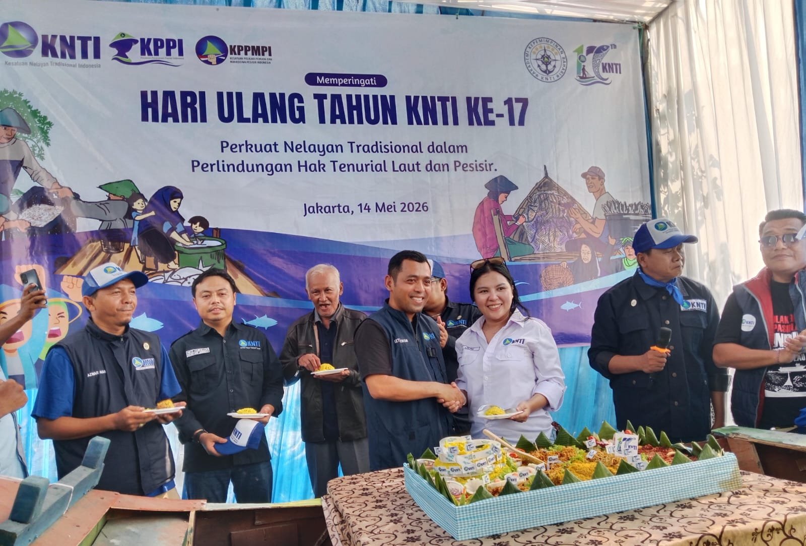KNTI Jakarta Utara Gelar Parade Perahu Hias dan Diskusi Publik, Dani Setiawan Serukan Persatuan Nelayan