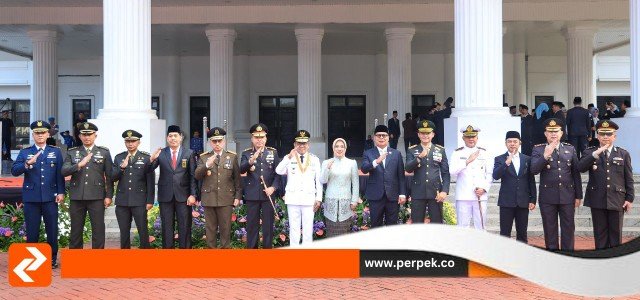 Komandan Grup 1 Kopassus Bacakan Pembukaan UUD 1945 di Upacara Hari Lahir Pancasila KP3B Banten