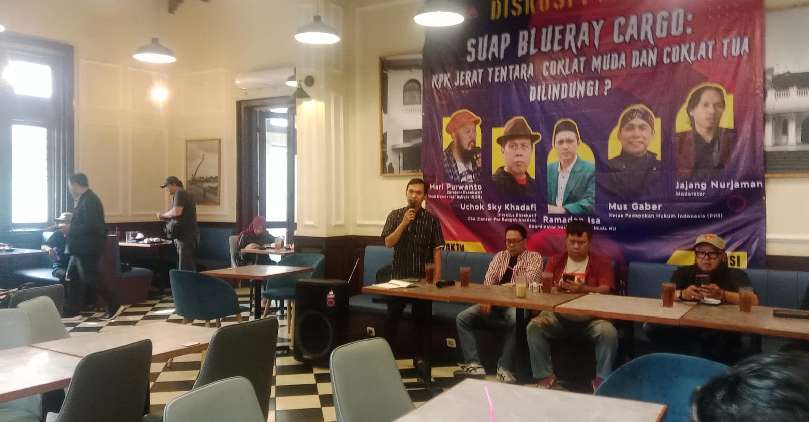 Diskusi Publik CBA: KPK Diminta Bongkar Aktor Intelektual di Balik Kasus Blueray Cargo