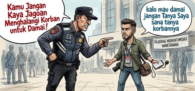 Oknum Polisi Diduga Intimidasi Wartawan, PWI Jakarta Barat Desak Propam Bertindak