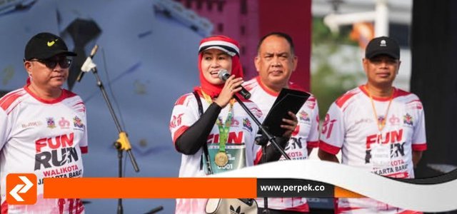Fun Run Wali Kota Jakbar 2026, Semarak HUT RI ke-81 : Iin Mutmainnah  Ajak Warga Peduli Bencana di NTT