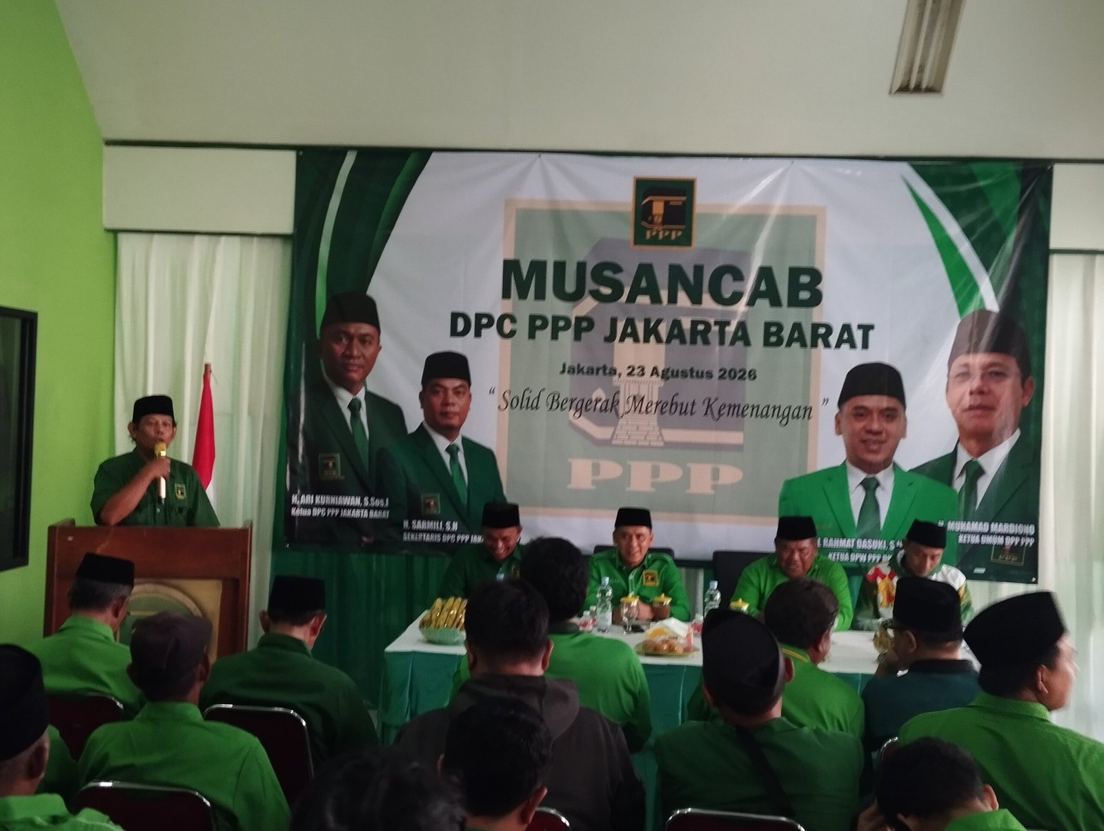 Musancab PPP Jakarta Barat: Targetkan Konsolidasi 8 PAC dan Rebut Kembali Kursi DPRD DKI