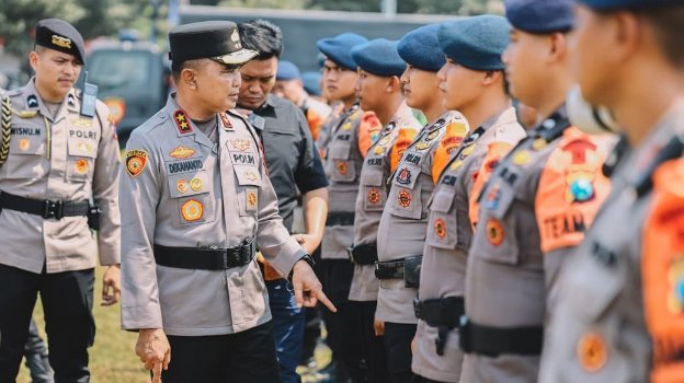 Kapolda Jatim Terjunkan Pasukan BKO Percepat Pemadaman Karhutla